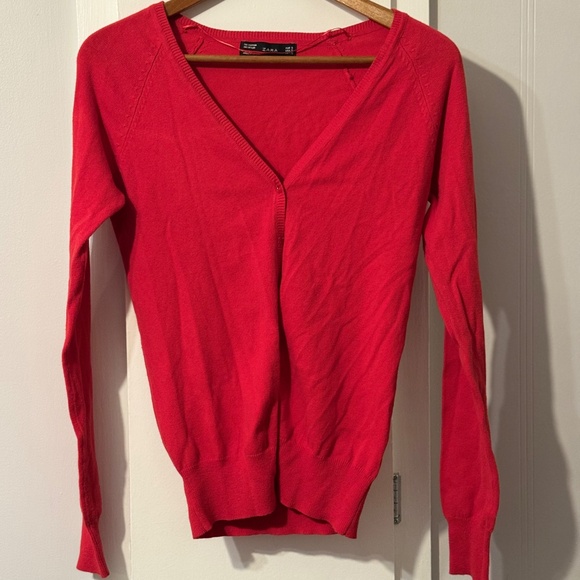Zara Red Sweater - Picture 2 of 7